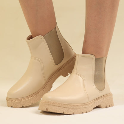 Stick Boots - beige