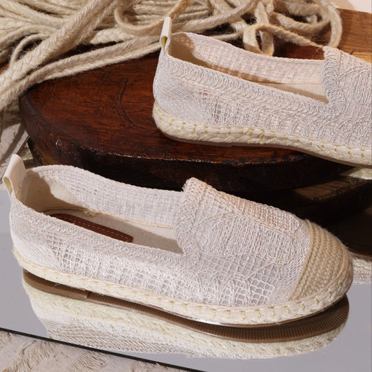 Espadrilles Turkish White